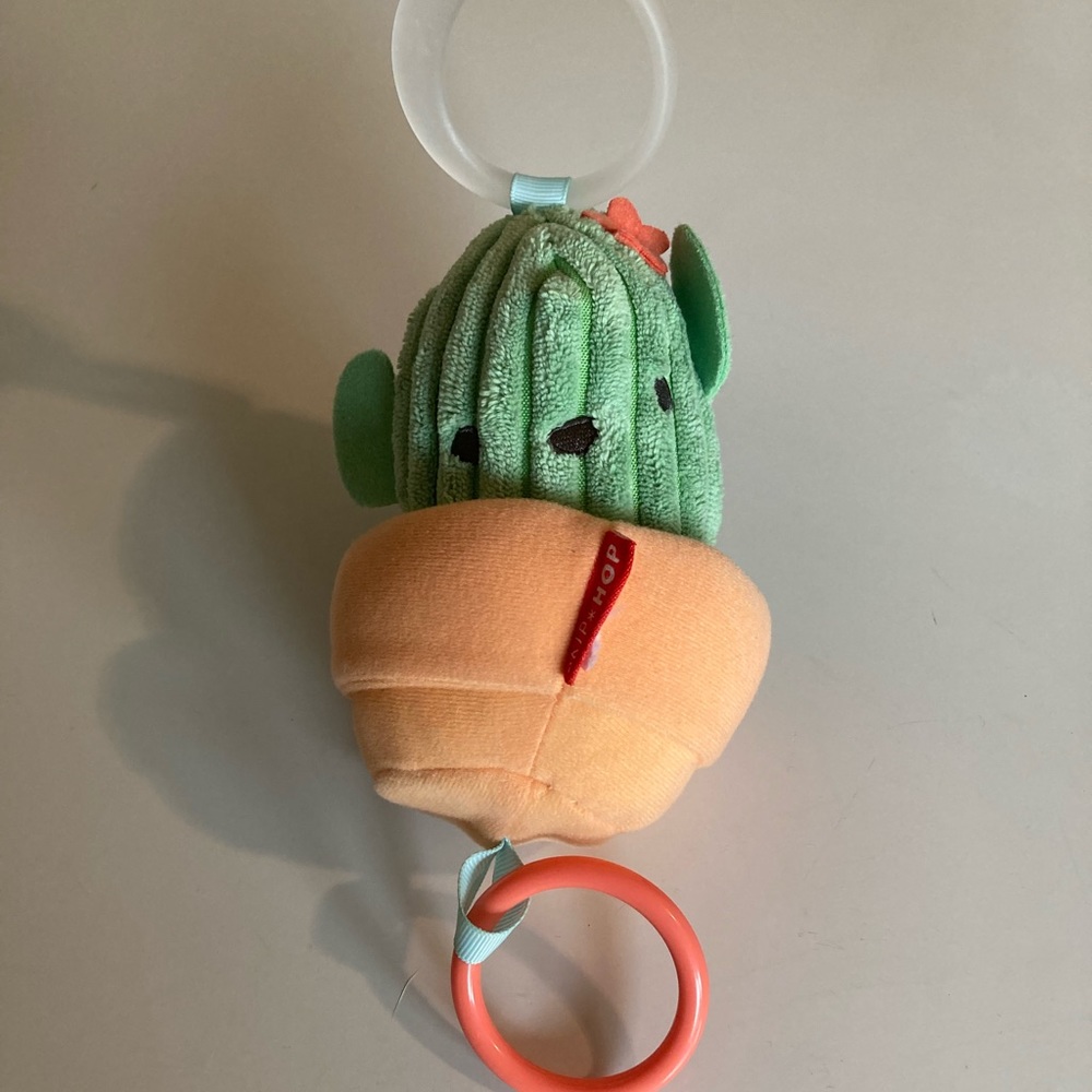 Cactus jitter on-the-go toy
